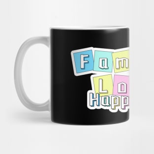 Family love,Happy day，Cat family,Cat miaw love Mug